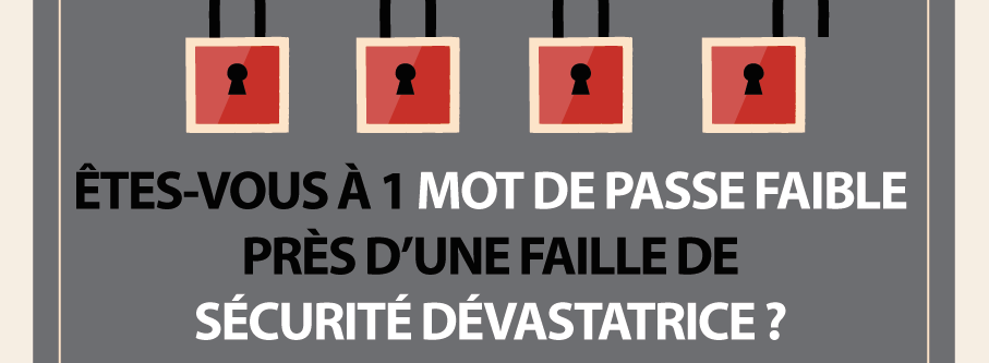 [INFOGRAPHIC] Etes-vous à un mot de passe d'une faille de sécurité ?