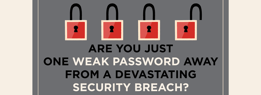 [INFOGRAPHIC] ¿Se encuentra a solo una contraseña débil de distancia de una vulneración de la seguridad?