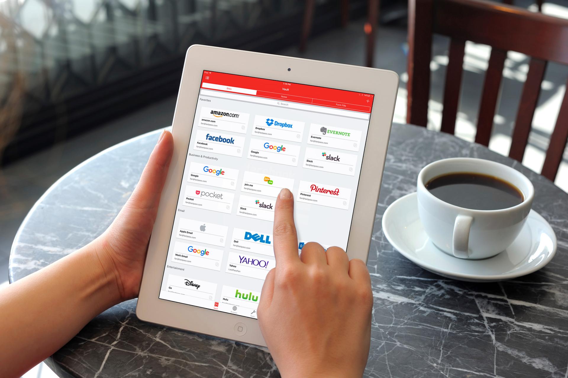 New Features, Design in LastPass for iOS