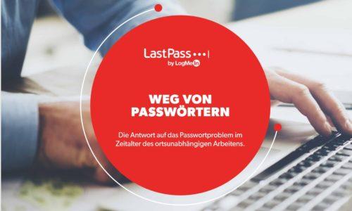 Cover Image for Forschungsergebnissen von LastPass zufolge sehen 92 % der Unternehmen passwortfreie Authentifizierung als die Zukunft ihrer Organisation