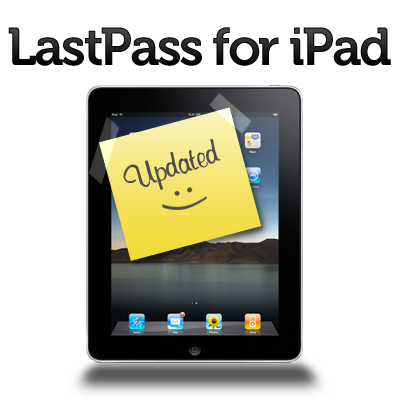 New Release for LastPass Tabbed Browser for iPad