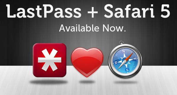 LastPass for Safari 5 on Mac OS X
